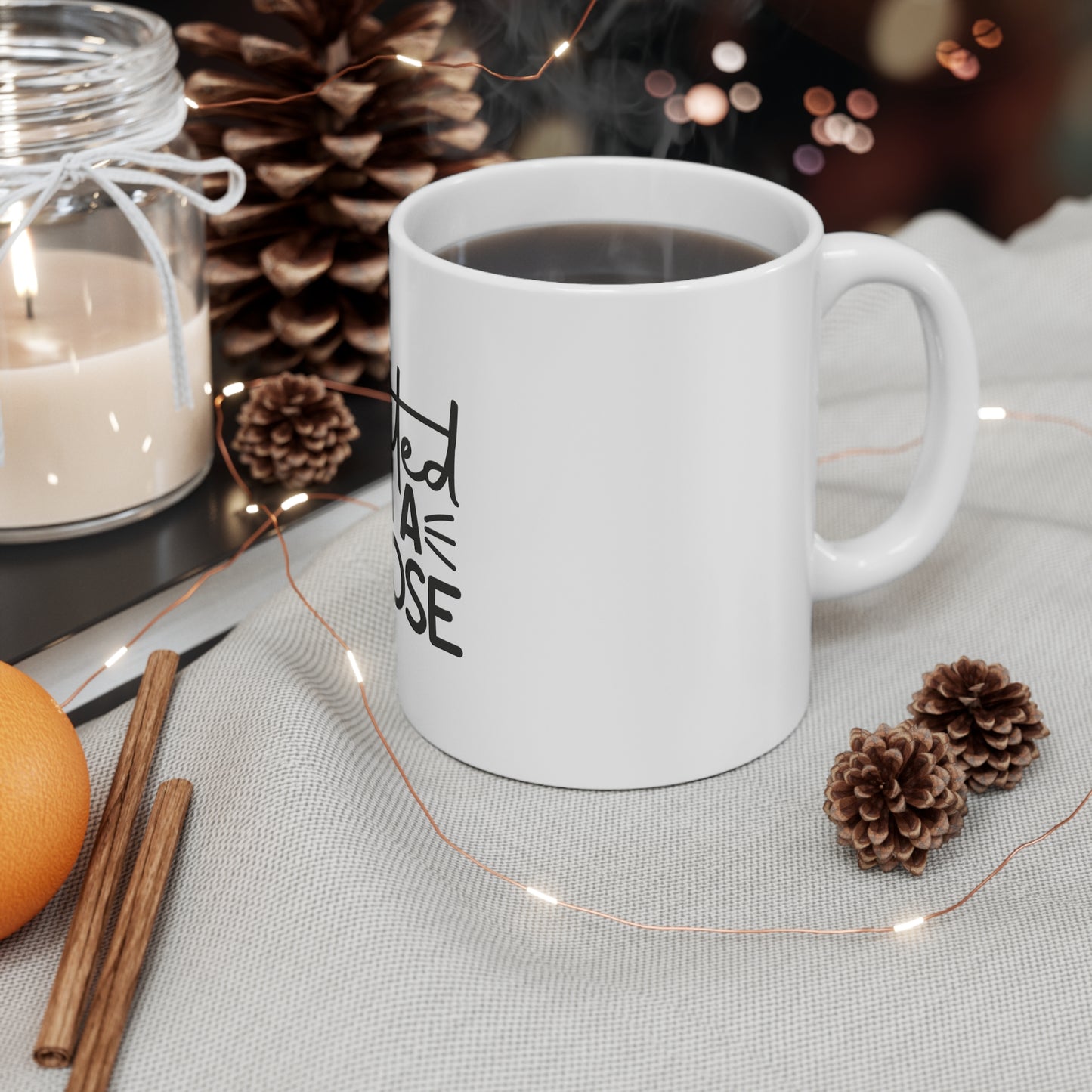"Created with a PURPOSE" Ceramic Mug
