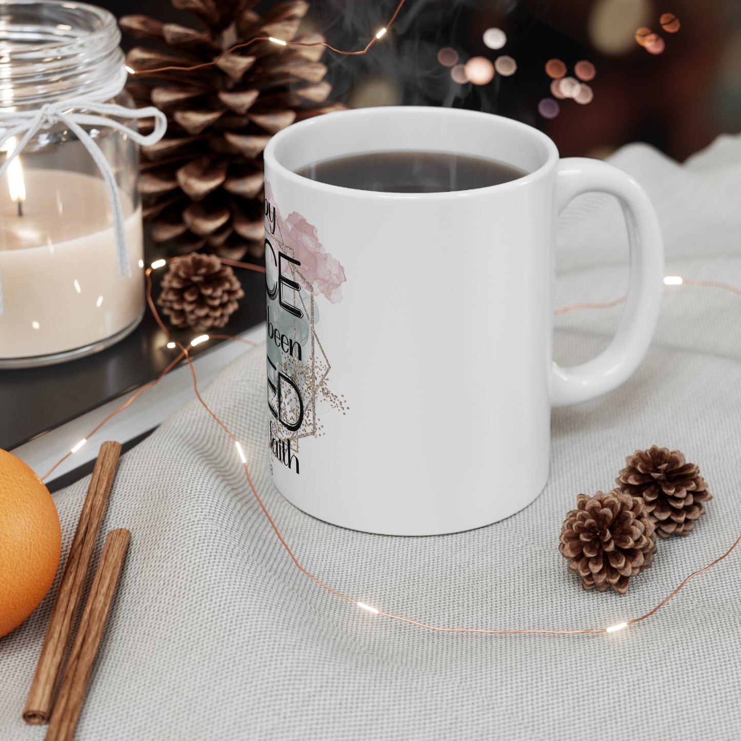" By Grace" Ceramic Mug