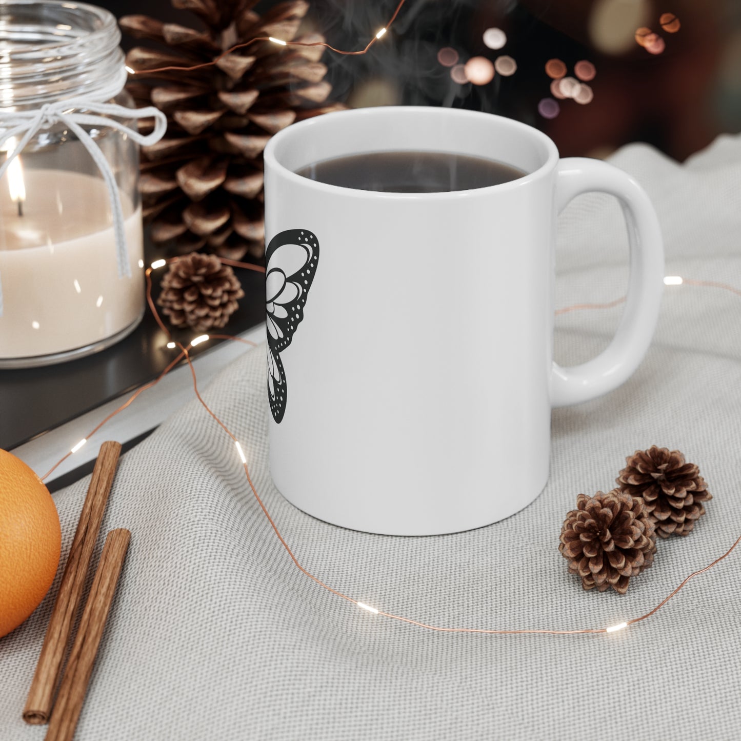 "Graceful Wings" Ceramic Mug